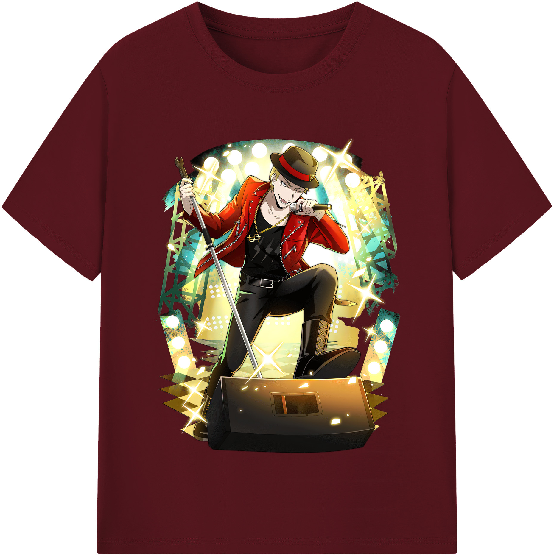 （画像用） 文豪ストレイドッグス Bungo Stray Dogs 綿100％半袖Tシャツ（フロントプリント）
